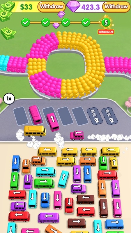 Bus Traffic Rush promotional artwork